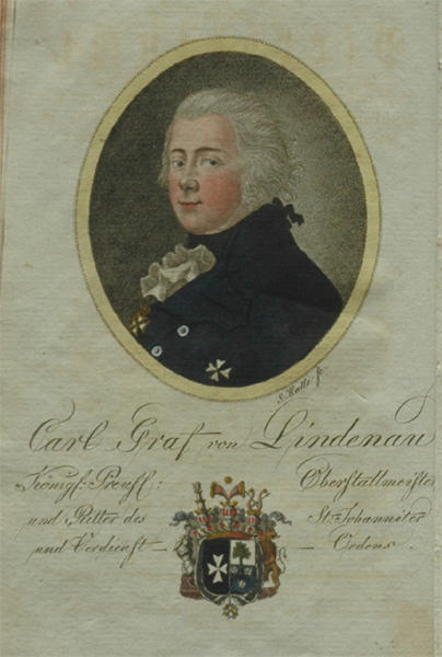 Carl Heinrich August Graf von Lindenau (1755-1843)
