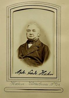 Aufnahme Friedrich Hahns aus der Festgabe für Prof. Gurlt von 1868 