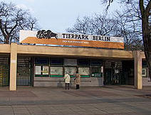 Haupteingang des Berliner Tierparks