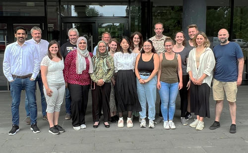 Participants and organizers of the French-German Summer School for the Promotion of Veterinary Science 2023