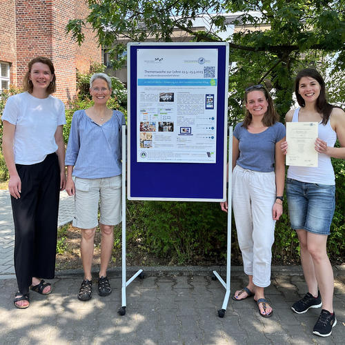 The team of authors (from left to right): Fabienne Eichler, Prof. Corinna Eule, Dr. Samira Schlesinger and Anna Farkas