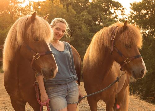 Prof. Bröer's biggest hobby is Icelandic horses