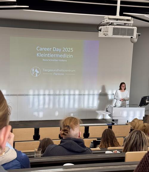 Der Career-Day am Fachbereich Veterinärmedizin bot Einblicke in die vielfältigen beruflichen Perspektiven nach dem Studium.
