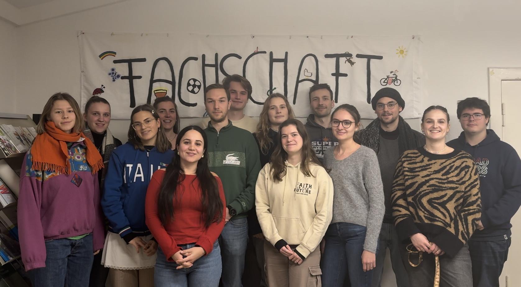 Die Fachschaft des Fachbereichs Veterinärmedizin der Freien Universität Berlin.