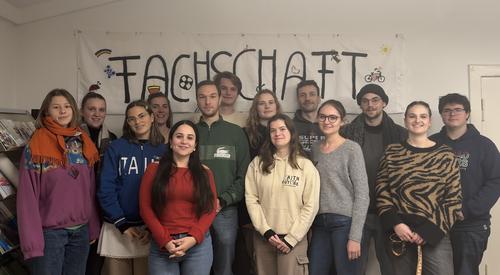 Die Fachschaft des Fachbereichs Veterinärmedizin der Freien Universität Berlin.